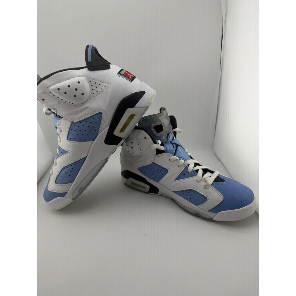 Size 11.5 Men's - Air Jordan 6 Retro UNC White Blue VI CT8529 410